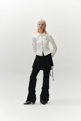 rivet slacks (black)