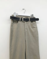 [SET]Arden bootcut pants + belt (3color)