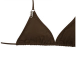 TINA STRING BIKINI SET brown