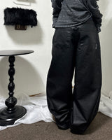   Artifical leather wide PT  [2color] 306