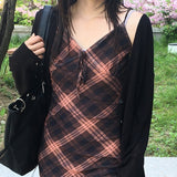 クレイレチェックスリムフィットバストビスチェスリーブレスドレス 1 カラー