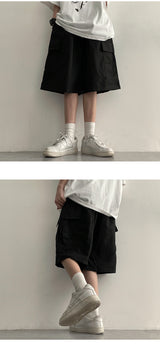 Rossi Nylon Bermuda Half Cargo Shorts