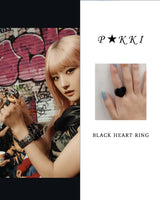 [MADE] Black Heart Ring