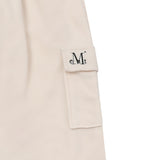 SNOWING FLEECE BANDING CARGO PANTS UNISEX (3COLOR)