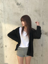 MOHAIR CARDIGAN
