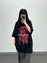 ブリーディングレッドTシャツ