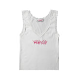 METAL LOGO TOP WHITE