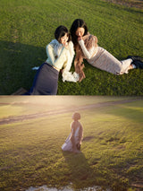 SLIM KNIT LONG SKIRT (MIX)