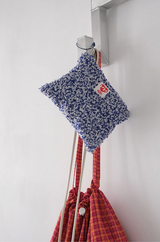 BBogle Pouch Blue Curl - Large