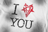 I YOU Tシャツ (ホワイト)