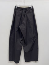 Twill Balloon Fit Wide Pants
