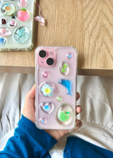 [MADE] Blooming Dolphin resin case