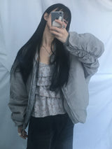 Texture Shirring Jumper