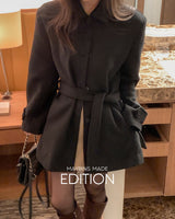 Fasa Strap Half Coat