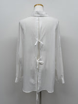 Aswell Back Slit Loose Fit Shirt