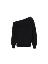 Drape symbol sweatshirts (Black)