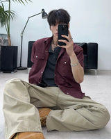 フェルダー ダブル ヘンリーネック ショートスリーブ Tシャツ