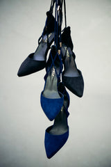 String Stiletto Heel(Navy)