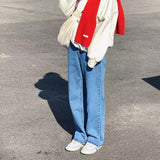 ストリートワイドデニムパンツ
