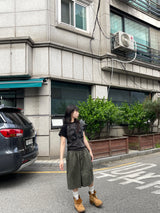 Unisex デイリービンテージバンディドバミューダパンツ