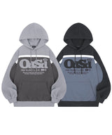 ODSDカラーブロックオーバーフィットフーディ - 2COLOR