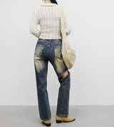 Jedney V-neck button knitwear