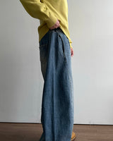 Ocean Curved Denim Pants