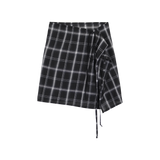 DRAPE チェックレイヤードスカート