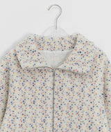 Tumbab Wool Collar Quilted Fleece Jumper