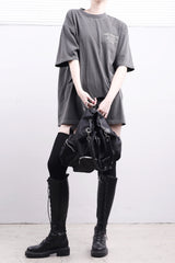 (Unisex) ソフトリールーズフィットTシャツ
