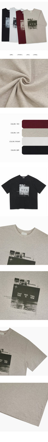 ナウ ボックスフィット 半袖Tシャツ