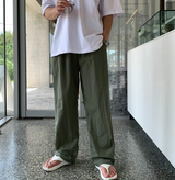 ファーストクールエアナイロンバンディングワイドパンツ