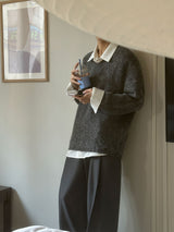 ASCLO Ben Wool V Neck Knit (9color)