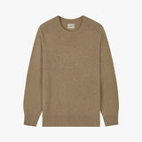 Stranger Classic Fit Essential Crewneck Sweater (Beige)
