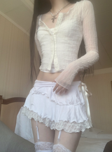 Neroni Hook Cardigan (White)