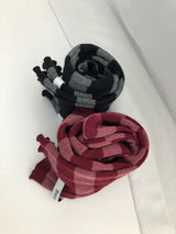 ストライプニーソックス