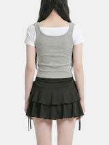 Nerin Buckle Layered Top
