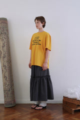 Glass t-shirt_mustard