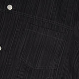 Stripe Trucker Denim Jacket 2COLOR