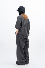 Dette Incision ピグメント半袖Tシャツ