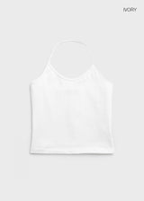 [B-BASIC] テンションコットンストラップホルダーノースリーブトップ (2 SIZE)