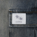 ROUT CARGO WIDE DENIM PANTS