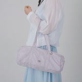 FABRIC DUFFEL BAG(LIGHT VIOLET)