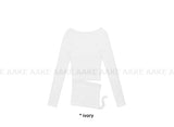 CUT-OUT STRAP LONGSLEEVE