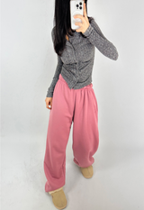 (BODY-SHAPING FIT♥) スリムボタンシャードカラーVネックニットカーディガン - 2 COLOR