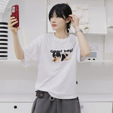 パピー グッドボーイ オーバーフィット 半袖Tシャツ_WHITE