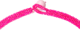 Classic crochet necklace (neon pink)