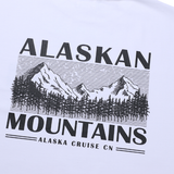 ography Alaska Mountain Overfit Short Sleeve