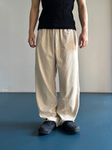 Twill Basic Golden Wide Pants 7C