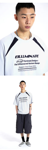 FLM Logo Block T-Shirt-Grey